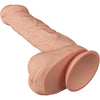 Baile beautiful encounter bergrisi dildo realístico flexible 26 cm natural