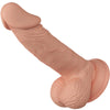 Baile beautiful encounter zebulon dildo realístico flexible 19.4 cm natural