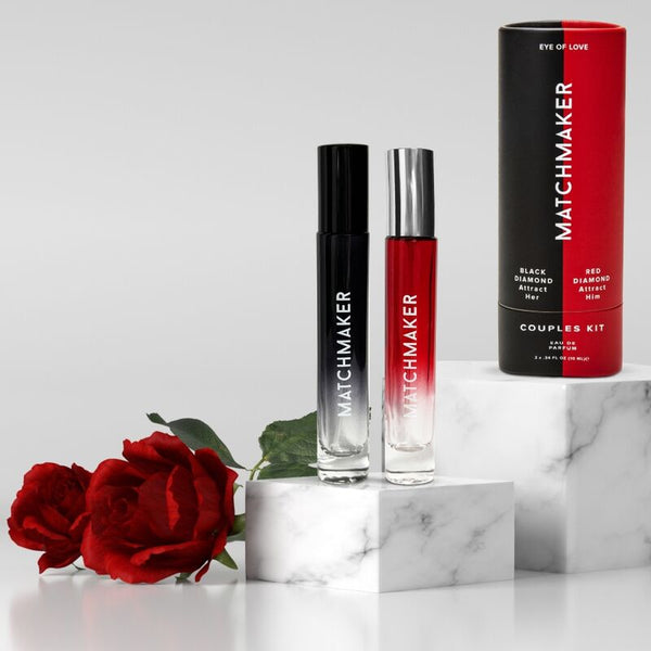 Eye matchmaker 2pc feromonas set couples kit para él y ella 20 ml