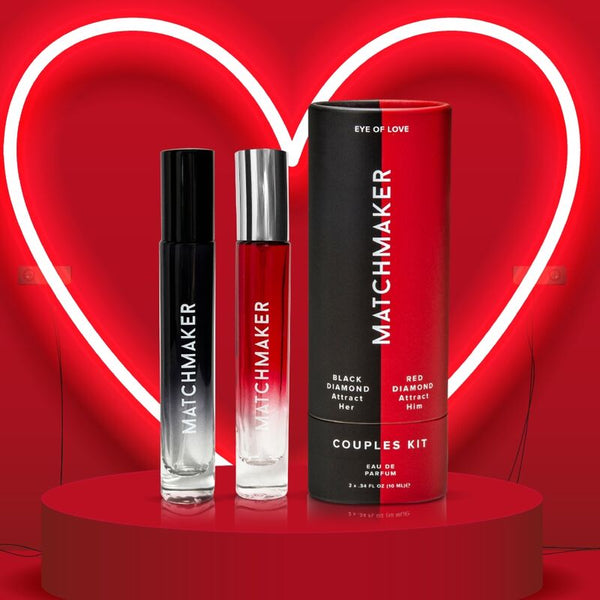 Eye matchmaker 2pc feromonas set couples kit para él y ella 20 ml