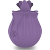 Violet estimulador lengua base magnética