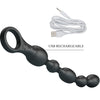 Pretty van bolas anales 10 vibraciones recargable silicona