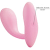 Vibrador Pretty Baird para Punto G con 12 vibraciones y app rosa