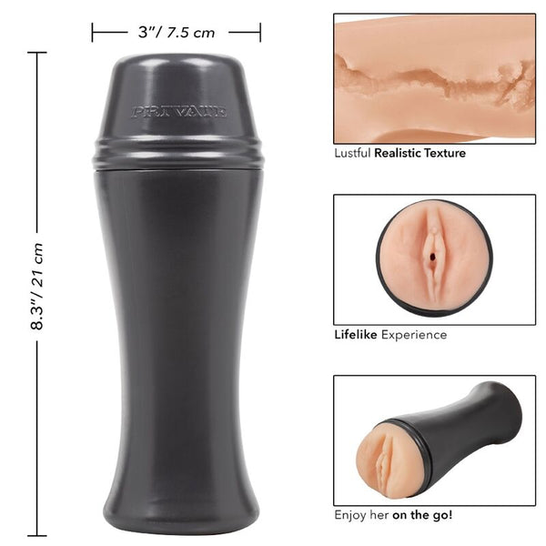 Private masturbador original vacuum cup to go