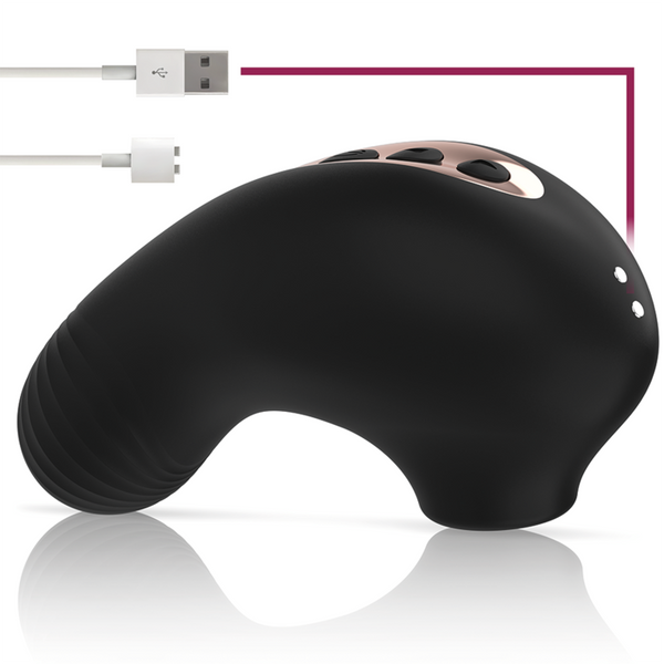 Shushu pro pocket estimulador clítoris 2 potentes motores azabache