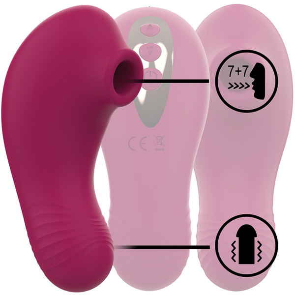 Shushu pro pocket estimulador clítoris 2 potentes motores orquidea