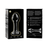 Nebula modelo 2 plug cristal rosa 11 cm o 3.5 cm