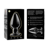 Nebula modelo 3 plug cristal rosa 11 cm o 5 cm