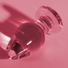 Nebula modelo 3 plug cristal rosa 11 cm o 5 cm