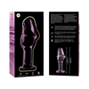 Nebula modelo 6 plug cristal rosa 12.5 cm o 4 cm