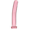 Nebula modelo 9 dildo cristal rosa 15.5 cm o 2.5 cm