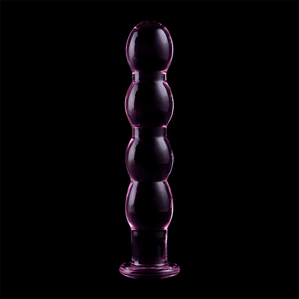 Nebula modelo 10 dildo cristal rosa 16.5 cm o 3.5 cm