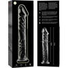 Nebula modelo 12 dildo cristal rosa 17 cm o 3.5 cm