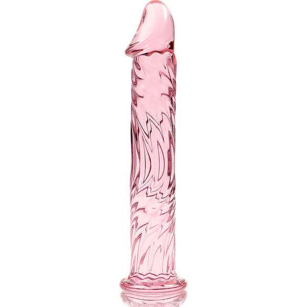 Nebula modelo 12 dildo cristal rosa 17 cm o 3.5 cm