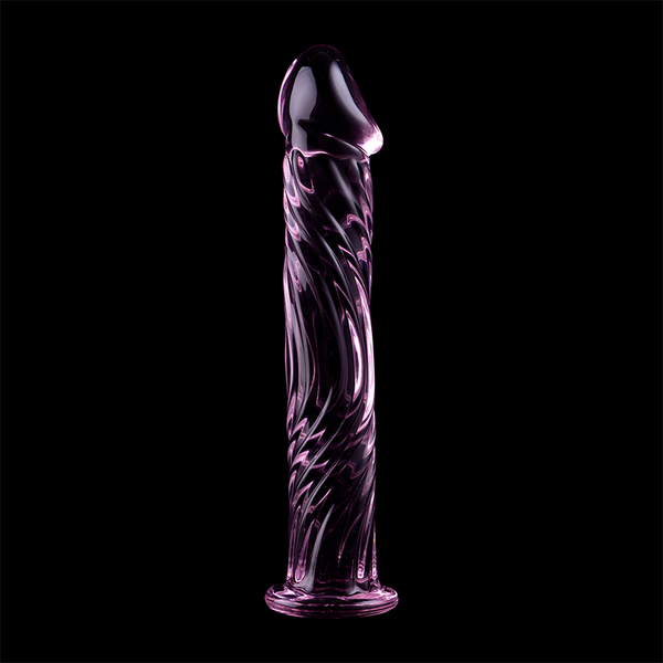 Nebula modelo 12 dildo cristal rosa 17 cm o 3.5 cm