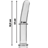 Nebula modelo 17 dildo cristal rosa 18.5 cm o 3 cm