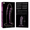 Nebula modelo 19 dildo cristal rosa 18.5 cm o 4 cm