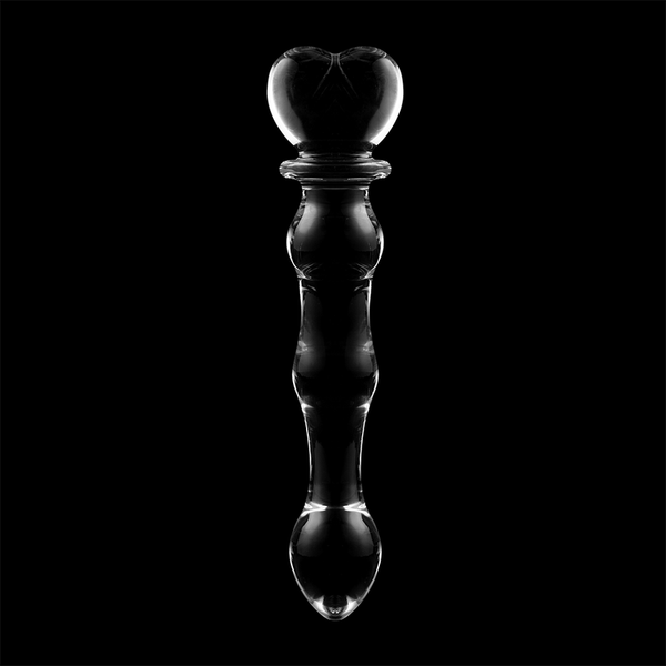 Nebula modelo 21 dildo cristal transparente 20.5 cm o 3.5 cm