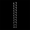 Nebula modelo 22 dildo cristal rosa 21.5 cm o 2.5 cm
