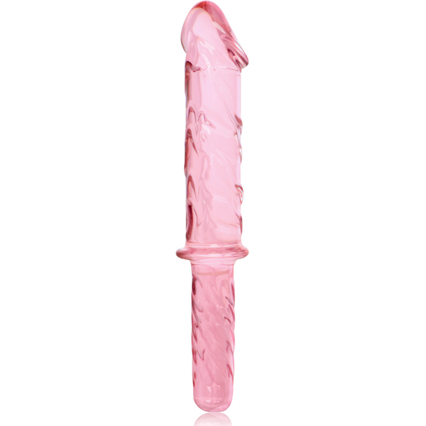Nebula modelo 24 dildo cristal rosa 28.5 cm o 5 cm