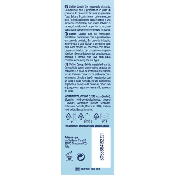 Control masaje gel 3 en 1 algodón de azúcar 200 ml