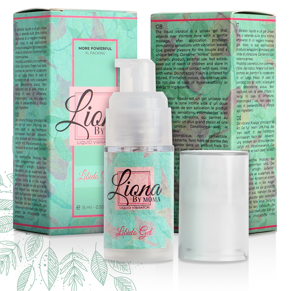 Vibrador liquido libido gel 15 ml