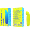 Bcute curve infinite classic vibrador recargable silicona amarillo