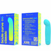 Bcute curve infinite classic vibrador recargable silicona azul