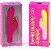 Bwild bunny infinite classic vibrador recargable silicona rosa