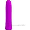 Curtis mini vibrador super power 12 vibraciones silicona violeta