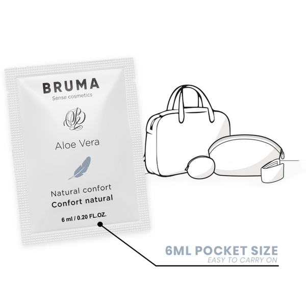 Bruma 6 ml gel deslizante con aloe vera confort natural