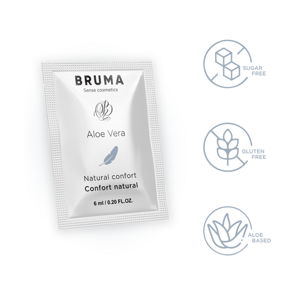 Bruma 6 ml gel deslizante con aloe vera confort natural