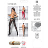 Passion tiopen 005 medias rojo 3 4 60 den