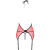 Passion peonia corset erotic line rojo