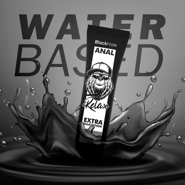 Black gel base agua dilatación anal 150 ml