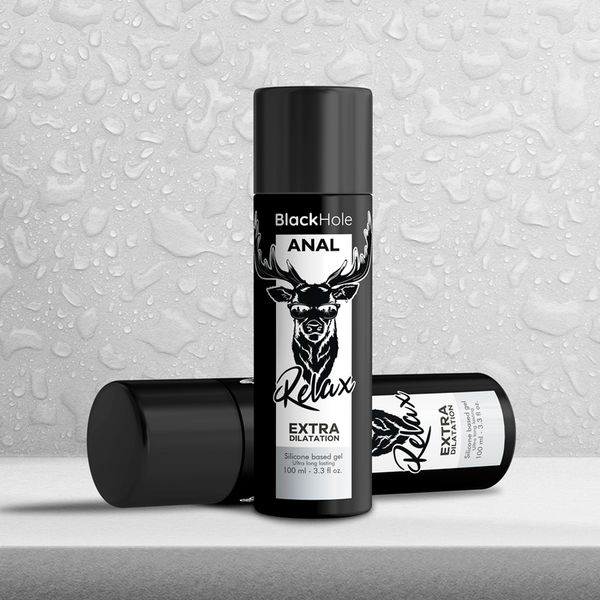 Black base silicona concentrada dilatación anal 100 ml