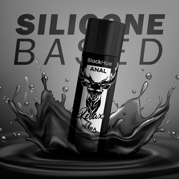 Black base silicona concentrada dilatación anal 100 ml