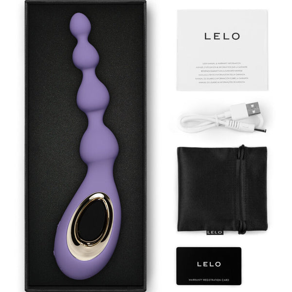 Lelo soraya beads masajeador anal negro
