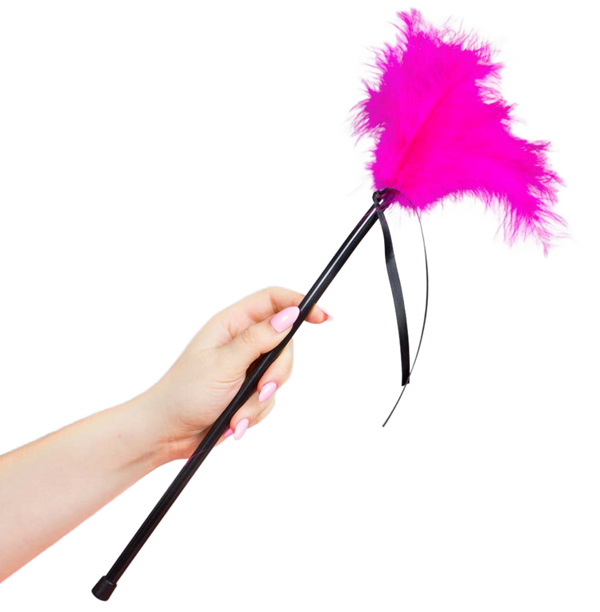 Secretplay plumero plumas rosa 40 cm