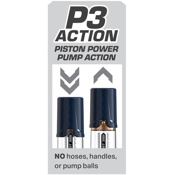 Pump bomba de ereccion max boost azul