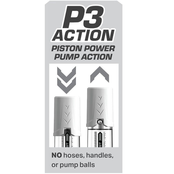Pump bomba de ereccion max boost blanco