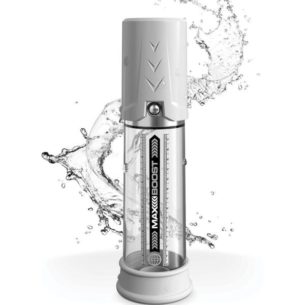 Pump bomba de ereccion max boost blanco