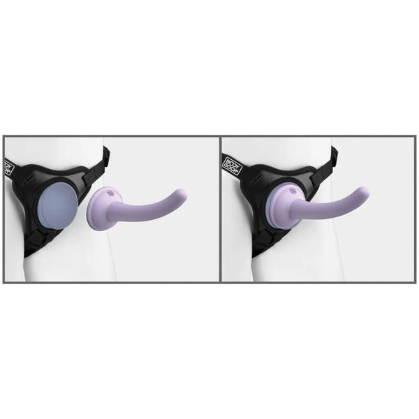 Dillio arnés body dock violeta