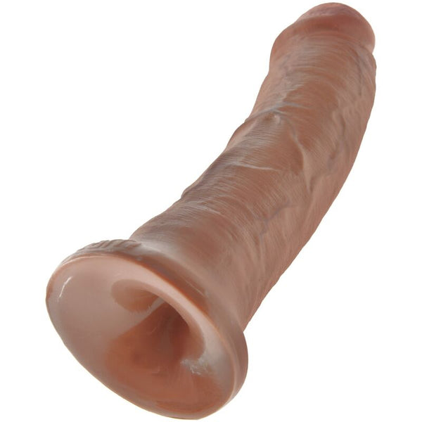 King pene realístico 19.5 cm caramelo