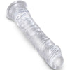 King clear pene realístico 19.7 cm transparente