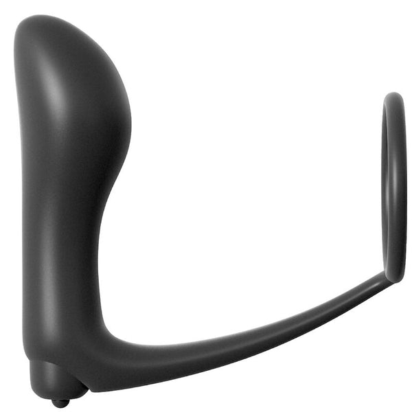 Plug vibrador con anillo para el pene Ass Gasm