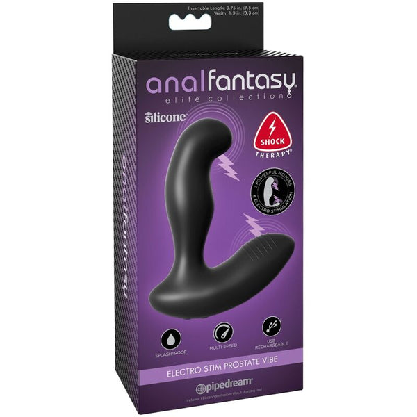 Masajeador prostático vibrador electro stim