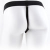 Fetish arnés ajustable control remoto pene realístico con testículos 17.8 cm