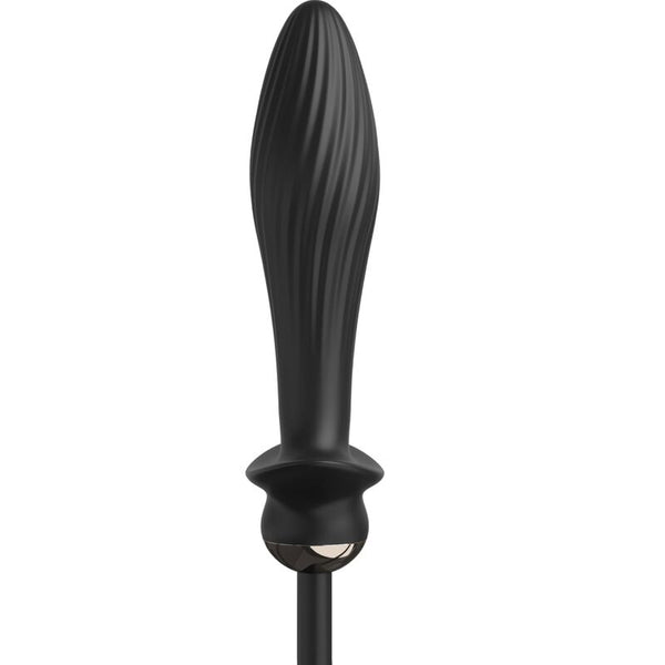 Plug inflable y vibrador auto throb