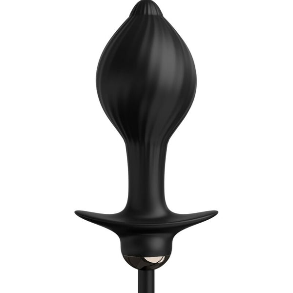 Plug inflable y vibrador auto throb